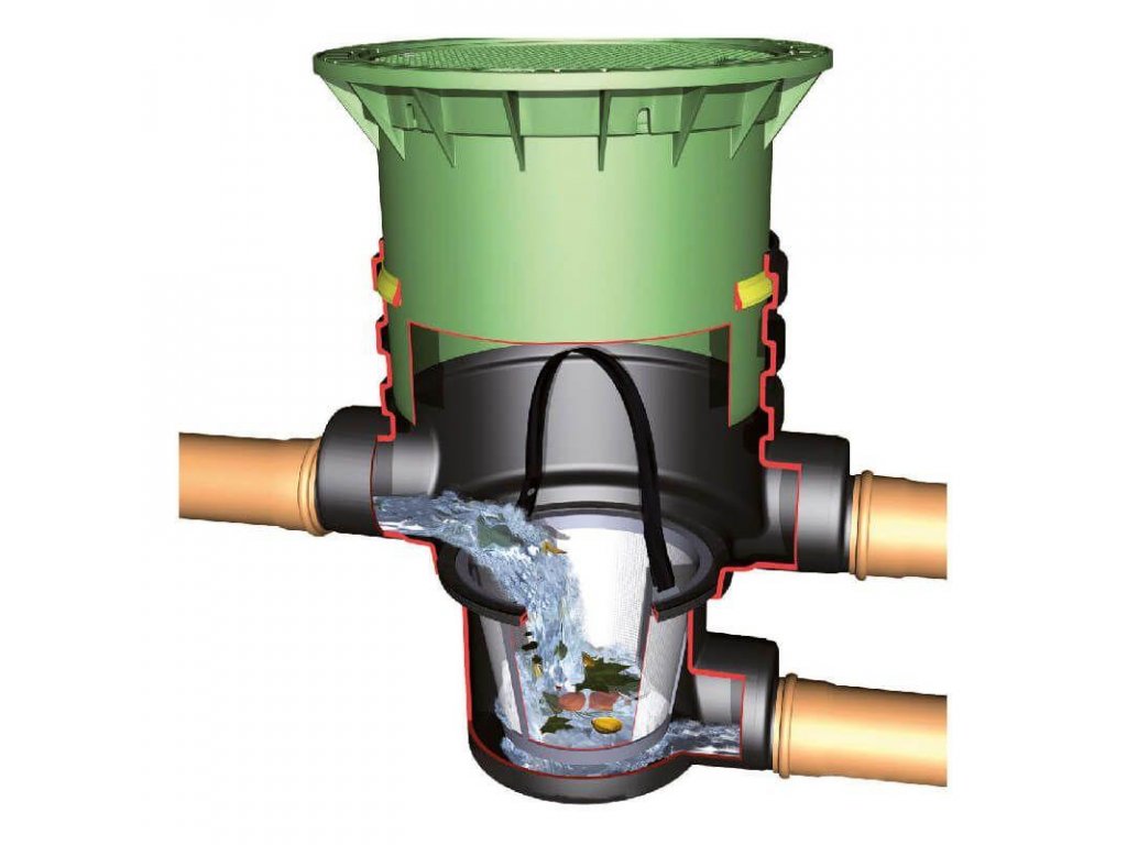 Filtrační šachta DN 400 pochozí