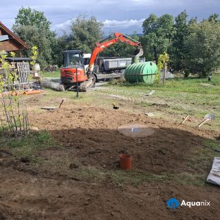 🚧 Dokončení výměny staré nádrže za novou Iris 8000 v Ondřejově u Mnichovic Výměna je hotova – nová podzemní nádrž Iris...
