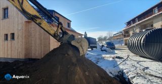 🚧 Podzemní nádrž Columbus XL 10 000 l – horská chata, Kvilda Na horské chatě na Kvildě jsme instalovali podzemní nádrž...