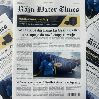 Ohlédněte se za uplynulým rokem společnosti Aquanix s novým vydáním Rain Water Times 📰 Čtvrté vydání mapuje rok plný...